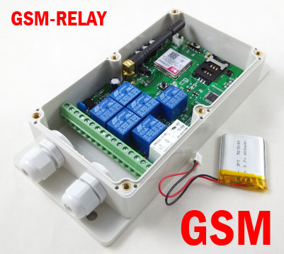 GSM Intelligente Steckdose Anruf SMS APP Fernbedienung Switch Pump Router F5L2 