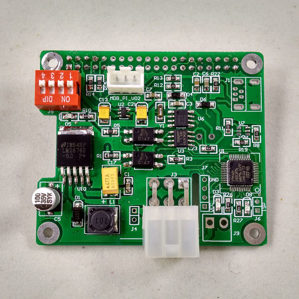 2 pcs Raspberry Pi to MDB ,Connect PI to Vending Machine [Pi2MDB